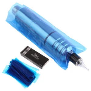 200pcs Disposable Tattoo Clip Cord Sleeves Plastic Hygiene Machine Cover Bag - Picture 1 of 8