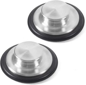 Stainless Steel Kitchen Sink Stopper Bathroom Sink Drain Stop Plug Large 3.38" - Picture 1 of 23