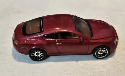 2006 Matchbox Bentley Continental GT 红色塑料压铸汽车 1: 64 汽车 C114 — 第 1/4 张图片