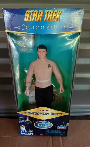 Star Trek Collector Edition Montgomery Scott Playmates 1996 NIB Cover