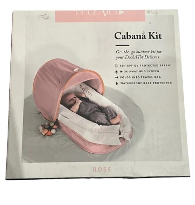 Kit de cabaña DockATot para Deluxe+ Dock en rosa Foto 1 de 2