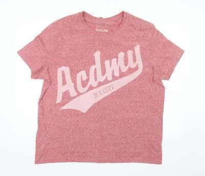 Angelo Litrico Mens Red Polyester blend T-Shirt Size 2XL - Imagem 1 de 4