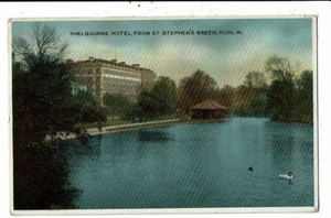 CPA-Carte Postale--Irlande Dublin- Shelbourne Hotel from Stephen's Green VM10602 - Picture 1 of 2