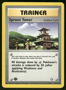 Pokemon Tcg Neo Genesis WOTC NM Regular Sprout Tower [1. Edition] #97 - Bild 1 von 2