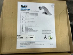 Zurn Z6915XLMT Aqua Sense® EZ Sensor Faucet Replaces 4 in center faucets battery - Picture 1 of 3