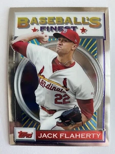2020 Topps Baseball's Finest Jack Flaherty #122 - Picture 1 of 2