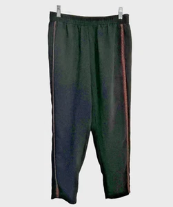 Madewell Hose Damen Gr. S schwarz Hose Pants bestickt Gummibund Taschen - Bild 1 von 9