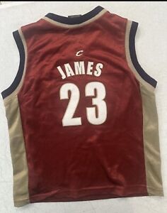 Lebron James NBA  Cleveland Cavaliers “Youth” Nike Throwback Jersey Size (7)