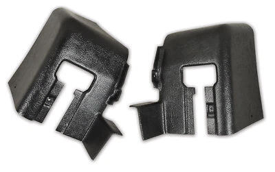 Corvette C3 Interior Rear Quarter Panel Extensions Black Coupe 1974-1977 Foto 1 de 3