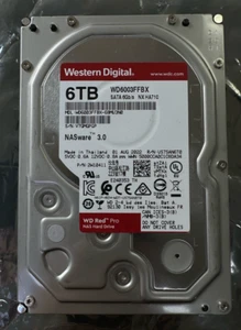 Western Digital Red Pro (WD6003FFBX) 6TB SATA 3.5" NAS HDD (TESTED 100%) - Photo 1/1