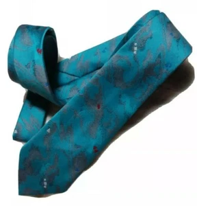 Oak Tree Tie Ocean Abstract - Picture 1 of 8
