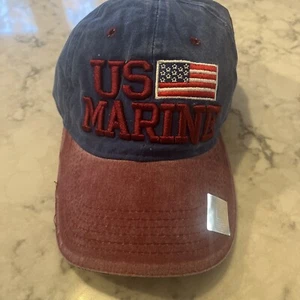 Berretto da ballo United States Marine Distressed nuovo - Foto 1 di 7