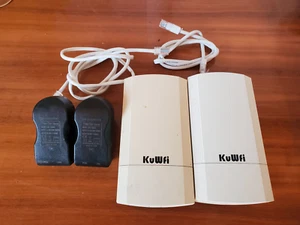 900Mbps Outdoor Wlan Bridge 5.8G Richtfunkantenne 2-3km Reichweite WiFi PoE - Bild 1 von 4