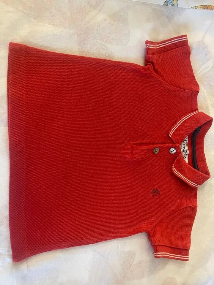 Polo Bambino Petit Bateau 12 MESI Come Nuova - Imagen 1 de 1