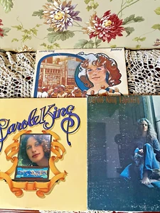 Carole King vinyl record LOT of 3 "Tapestry - Wrap around Joy- Fantasy " - Picture 1 of 5