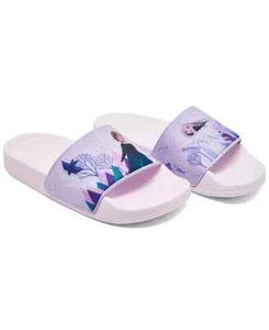 NIÑA ADIDAS *DISNEY ADILETTE FROZEN DUCHA TOBOGÁN* COLORES~PÚRPURA PASTEL TALLA 3 - Imagen 1 de 4