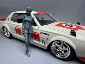 Sexy Modeling Girl Resin Figur im Maßstab 1:24 unbemalt - Bild 1 von 4