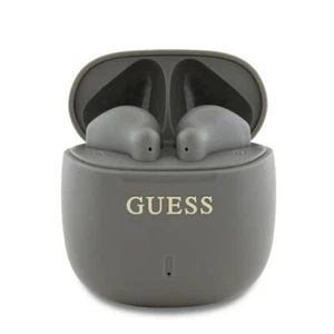Guess Printed Classic Logo TWS Wireless Earphones Taupe - GUTWSJ14ESGE - Picture 1 of 4