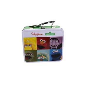 Sally Hansen x Sesame Street 2023 Vintage Style Metal Lunch Box - Picture 1 of 10