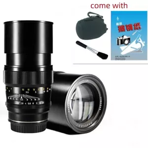 Zhongyi 135 mm f/2,5 Vollformat-Objektiv mit großer Blende für CN RF RF R5 R6 RP-Kamera - Bild 1 von 13