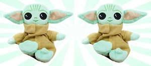 2 Star Wars Baby Yoda Mandalorian Grogu Stuffed Animal Plush Toy Galerie 7" Tall - Picture 1 of 1