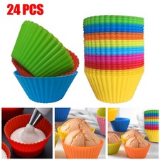 Gli stampi cucina muffin cupcake dolci eco-friendly flessibile Congelatore Jello
