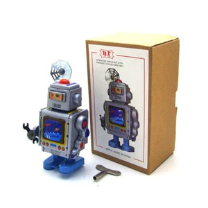 MS518 Aerospace Repair Robot Nostalgic Toys Personalized Decorative Iron Toys - Picture 1 of 5