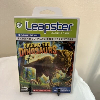 LeapFrog Leapster Learning Game Scholastic Digging for Dinosaurs (Leapster,... - Image 1 of 3