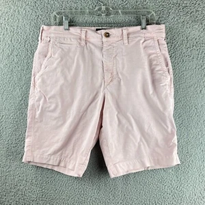 American Eagle pantaloncino chino uomo 32 slim rosa estremo flessibile piatto davanti elasticizzato - Foto 1 di 14