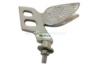 Vintage Bentley Flying Wing B Small Brass Radiator Bonnet Hood Ornament Mascot - Foto 1 di 5
