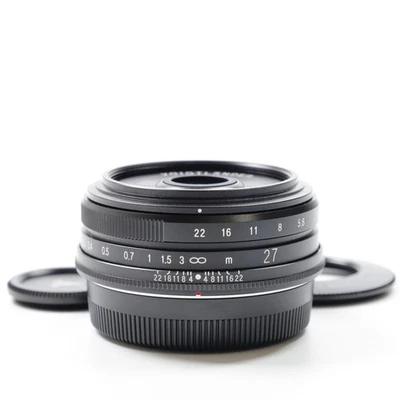 Voigtlander Ultron 27mm F2 Negro para Fujifilm X Mount [Excelente Como Nuevo]... - Imagen 1 de 4