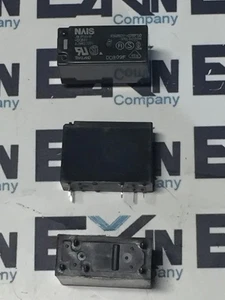 Nais JW1FSN-B-DC24V Power Relay, 250VAC 10Amp/ 24VDC, 5-Pin Lot of 3 - Picture 1 of 2