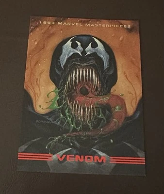 1993 Marvel Masterpieces Venom #45 NM VTG COMIC BOOK TRADING CARDS COLLECTIBLE - Image 1 of 3