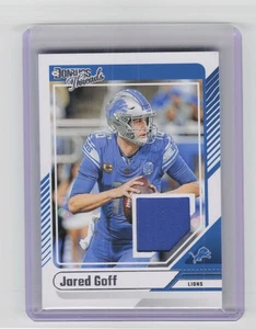 2024 Donruss #DTH-JGO Jared Goff Donruss Threads - Imagen 1 de 2