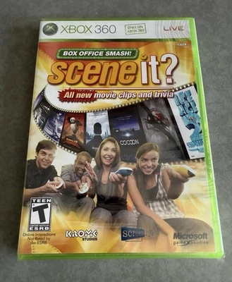 Scene it? Box Office Smash (Microsoft Xbox 360) New And Sealed - Image 1 of 4