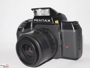 SET: Pentax SF7 SLR Kamera +Objektiv SMC Pentax-F 35-80 mm 4-5,6 Zoom Autofokus - Picture 1 of 5