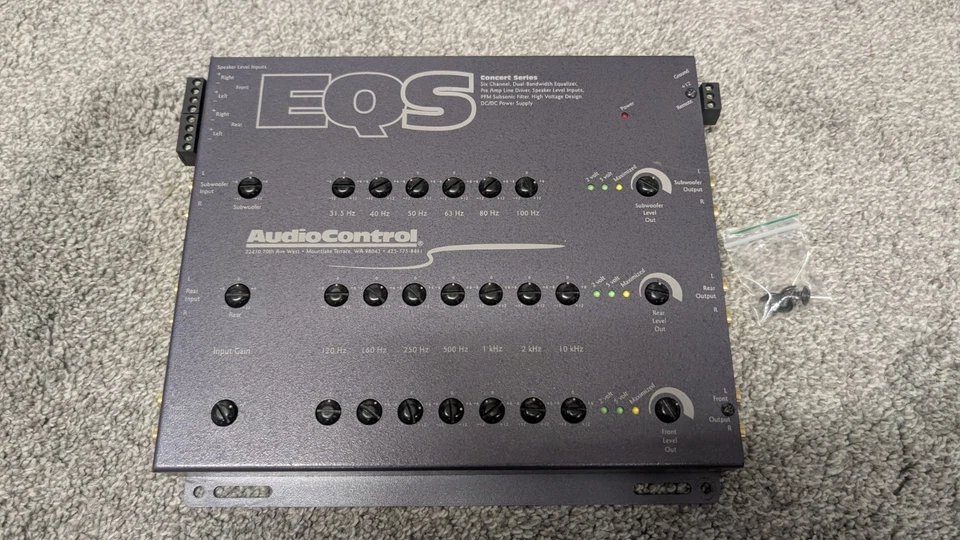 Audio Control EQS - 6 Channel Out Equalizer Crossover Audio Control EQ Equaliser - Image 1 of 4