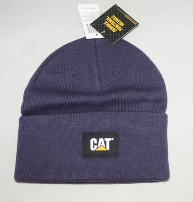 Gorro Caterpillar Cat Label Cuff Púrpura "Terciopelo" Invierno CAT Foto 1 de 2