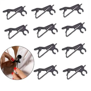Leicht Lavalier-Mikrofonclip Mikrofonklemme Lavalier Mic Clip Revers Krawatte - Bild 1 von 9