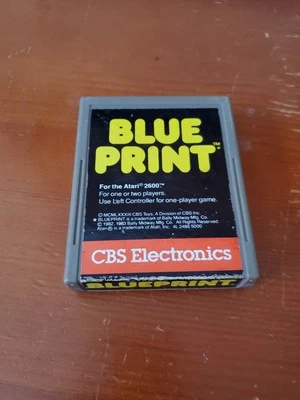 Blueprint (Atari 2600, 1983) Cart Only - Image 1 of 4