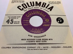 DORIS DAY JOHNNIE RAY Ma Says Pa Says 1953 RARE Gold Columbia SCM5033 EXCELLENT - Picture 1 of 2