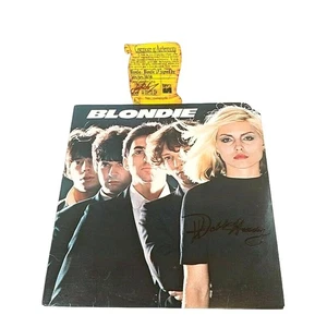 BLONDIE 1st LP Private Stock CHR-1165 Debbie Harry Self Titled Signed Autograph - Picture 1 of 12