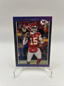 Tarjeta insertada Panini Donruss Retro Patrick Mahomes II 2019 #RET-9 1989 KC Chiefs - Imagen 1 de 5