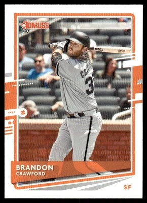 2020 Donruss #189 Brandon Crawford - Image 1 of 2
