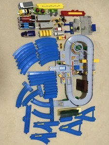 Plarail Series Train Set with Tracks Vehicles Tunnel Station Used Condition - Picture 1 of 10