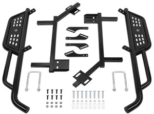 Heavy Duty Nerf Bars / Running Boards for Club Car PRECEDENT Golf Cart 2004-2019 - Picture 1 of 4