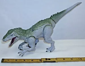 JURASSIC WORLD MOVIE GRAY INDOMINUS REX DINOSAUR FIGURE - Picture 1 of 3