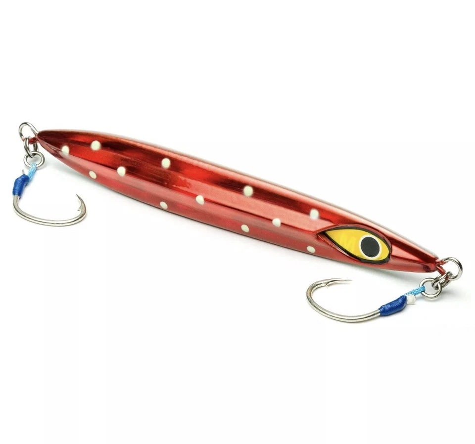 Mustad Rip Roller Slow Fall Jig 400g - Lumo Polkadot - Image 1 of 1