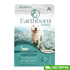 Grain Free Dry Dog Food Herring Salmon Fish Meals Fatty Acids 25lb Health New - Picture 1 of 6