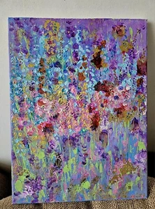 Original Painting Bright Colourful Art - Picture 1 of 2